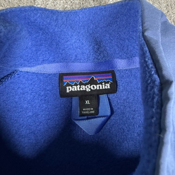 Patagonia Lightweight Better Sweater Fleece Full Zip Jacket Blue Size XL - Picture 2 of 6